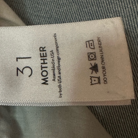 MOTHER Women's Light Blue Slim Jeans - Picture 4 of 8